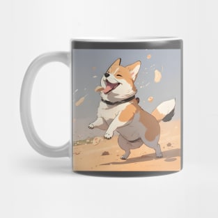 Cute Shiba Puppy - Adorable Furry Friend for Your Home Decor Mug